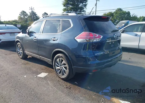 2015 Nissan Rogue Sl z USA, uszkodzony, nr VIN 5N1AT2MTXFC818723